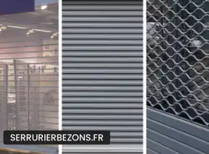 Installation de rideaux métalliques Bezons